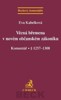 VĚCNÁ BŘEMENA V NOVÉM OBČANSKÉM ZÁKONÍKU-KOMENTÁŘ §1257-1308