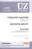 ÚZ VEŘEJNÉ ZAKÁZKY,REGISTR SMLUV