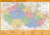MAPA ČESKÉ REPUBLIKY—ZEMĚP. A POLIT. SPRÁVNÍ
