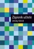 ZÁPISNÍK UČITELE 2018/2019