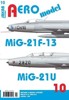 AEROMODEL 10 - MIG-21F-13/MIG-21U