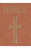 BIBLE - STŘEDNÍ, HNĚDÁ/VÍNOVÁ, EKUMENICKÁ S KŘÍŽEM