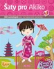 ŠATY PRO AKIKO-KNIHA SAMOLEPEK
