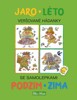 JARO, LÉTO, PODZIM, ZIMA - KNIHA SAMOLEPEK A HÁDANEK