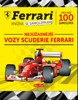 FERRARI, VOZY SCUDERIE - KNIHA SAMOLEPEK