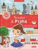 TEREZKA & PRAHA - MĚSTO PLNÉ SAMOLEPEK-PŘES 300 SAMOLEPEK