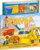STAVBA—ČTEME A HRAJEME SI S MAGNETKAMI  KNÍŽKA S MAGNETKAMI