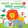 VELKÉ SAMOLEPKY S DIVOKÝMI ZVÍŘATY